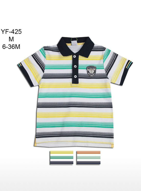 Picture of YF425 BOYS SMART COTTON POLO SHIRT